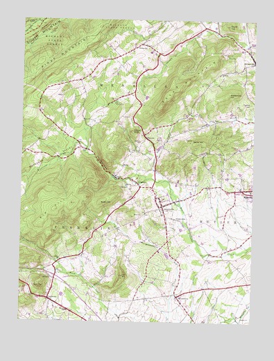Arendtsville, PA USGS Topographic Map