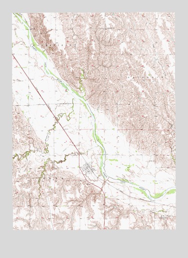 Elba, NE USGS Topographic Map