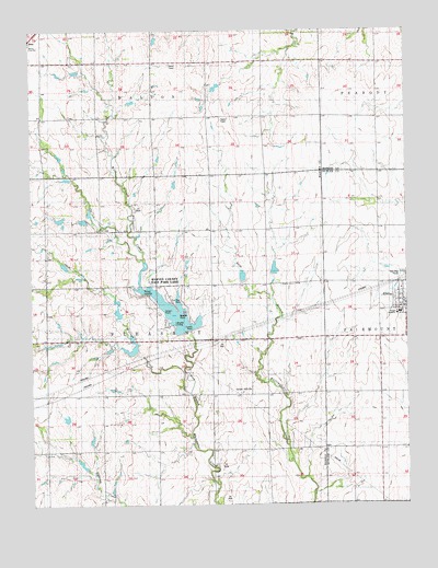 Elbing, KS USGS Topographic Map