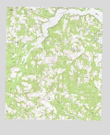 Elderville, TX USGS Topographic Map