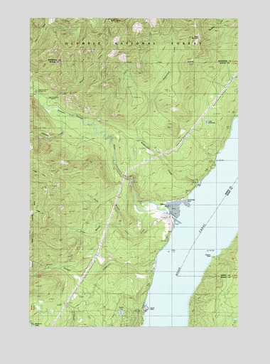 Eldon, WA USGS Topographic Map