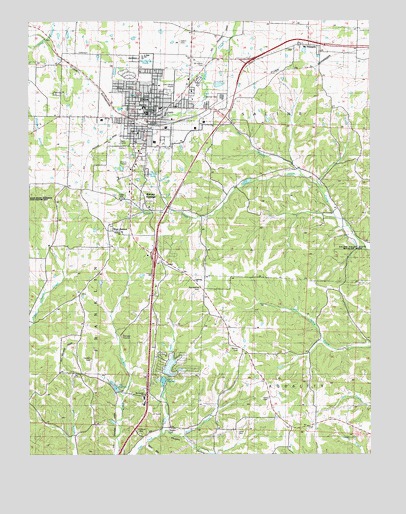 Eldon, MO USGS Topographic Map