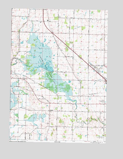 Eldorado, WI USGS Topographic Map