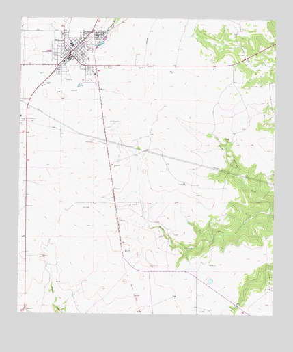 Eldorado, TX USGS Topographic Map