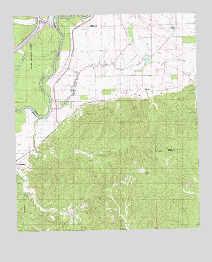 Eldorado, MS USGS Topographic Map