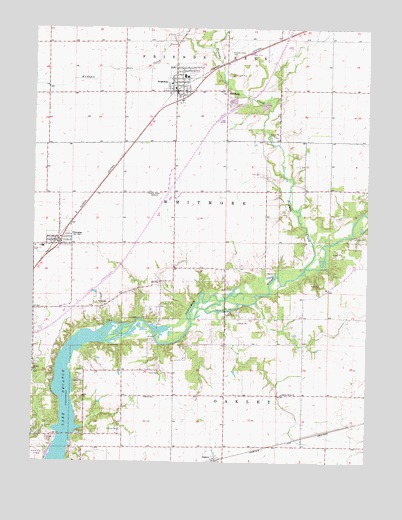 Argenta, IL USGS Topographic Map