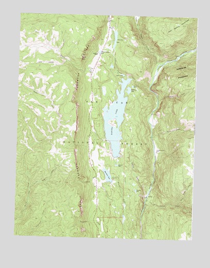Electra Lake, CO USGS Topographic Map