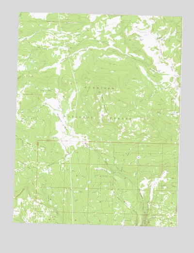 Electric Mountain, CO USGS Topographic Map