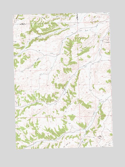Adam Weiss Peak, WY USGS Topographic Map