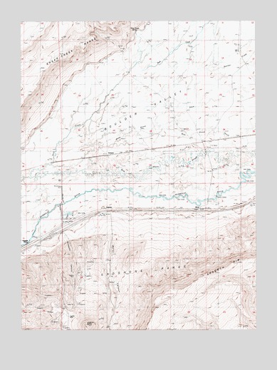 Argenta, NV USGS Topographic Map