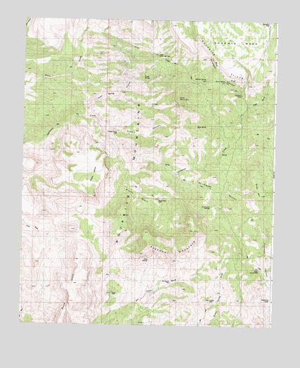 Elephant Mountain, AZ USGS Topographic Map