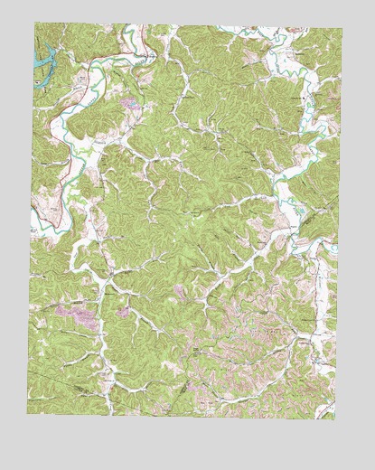Argillite, KY USGS Topographic Map