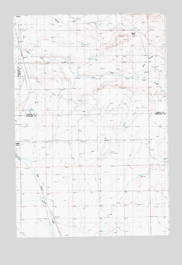 Elephant Rocks, MT USGS Topographic Map