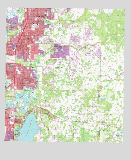 Elfers, FL USGS Topographic Map