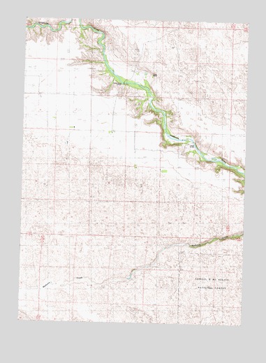 Eli SE, NE USGS Topographic Map