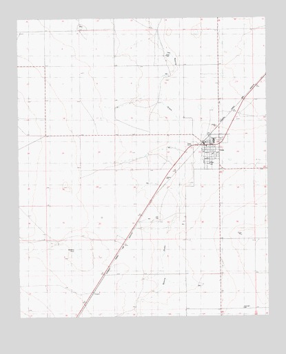 Elida, NM USGS Topographic Map