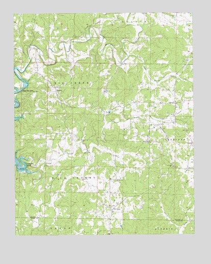 Elizabeth, AR USGS Topographic Map