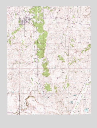 Elizabeth, CO USGS Topographic Map
