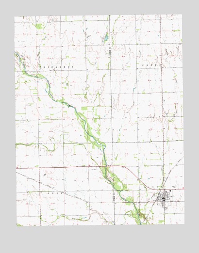 Argonia, KS USGS Topographic Map