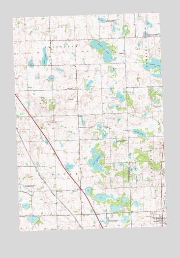 Elizabeth, MN USGS Topographic Map