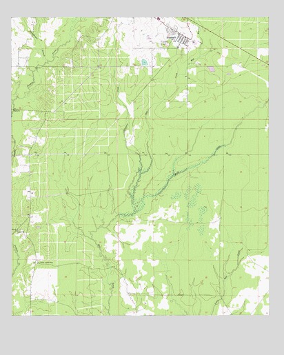 Elizabeth, LA USGS Topographic Map