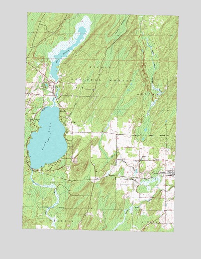 Argonne, WI USGS Topographic Map