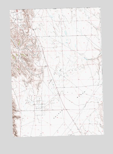 Elk Basin, WY USGS Topographic Map