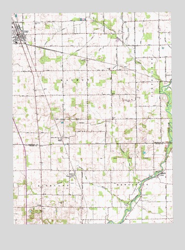 Argos, IN USGS Topographic Map
