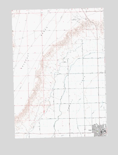 Elk Basin SE, WY USGS Topographic Map