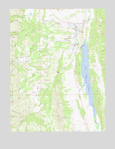 Elk Creek, CA USGS Topographic Map