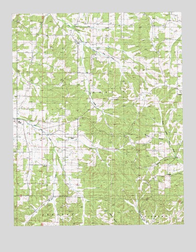Elk Creek, MO USGS Topographic Map