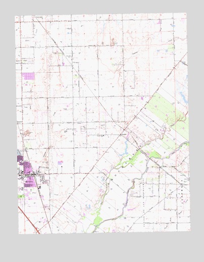 Elk Grove, CA USGS Topographic Map