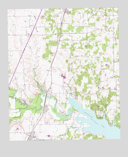 Argyle, TX USGS Topographic Map