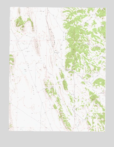 Elkhorn, CO USGS Topographic Map