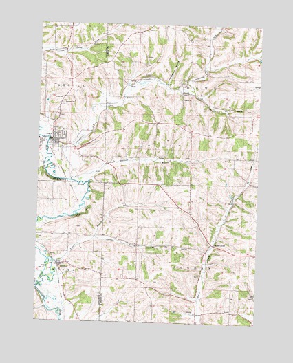 Argyle, WI USGS Topographic Map