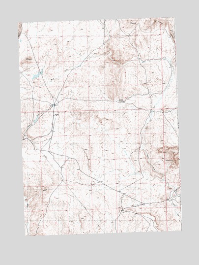 Elkhorn Springs, WY USGS Topographic Map