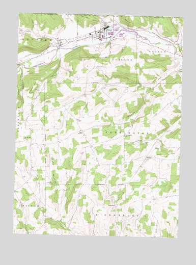 Elkland, PA USGS Topographic Map