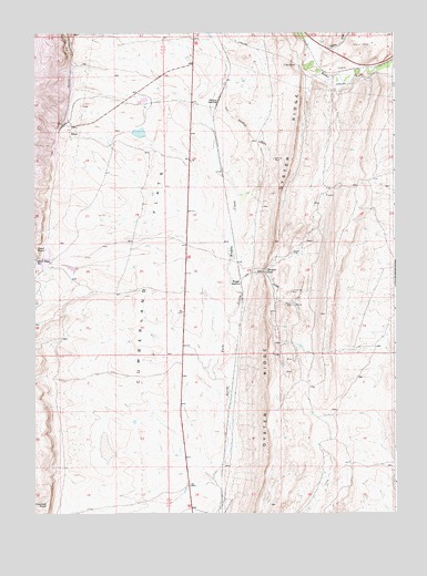 Elkol, WY USGS Topographic Map