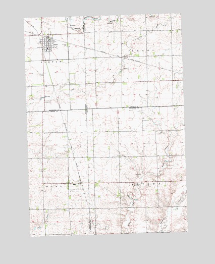 Elkton, SD USGS Topographic Map