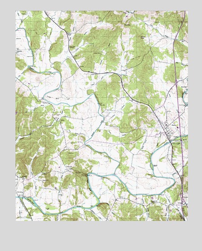 Elkton, TN USGS Topographic Map