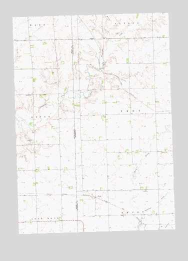 Elkton SW, MN USGS Topographic Map