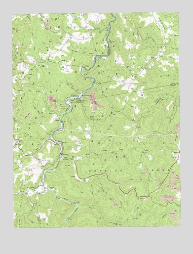 Ellamore, WV USGS Topographic Map