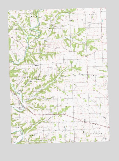 Ellenboro, WI USGS Topographic Map