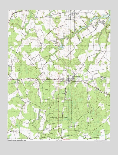 Ellendale, DE USGS Topographic Map