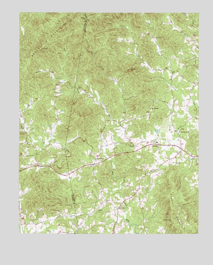 Ellendale, NC USGS Topographic Map