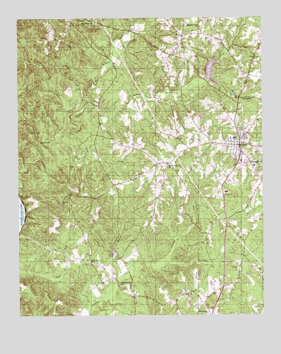 Ellerbe, NC USGS Topographic Map