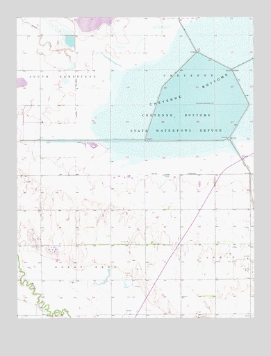 Ellinwood NW, KS USGS Topographic Map