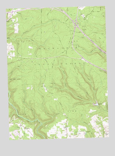 Elliott Park, PA USGS Topographic Map
