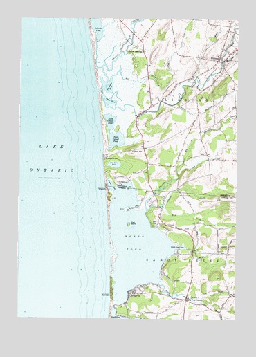 Ellisburg, NY USGS Topographic Map