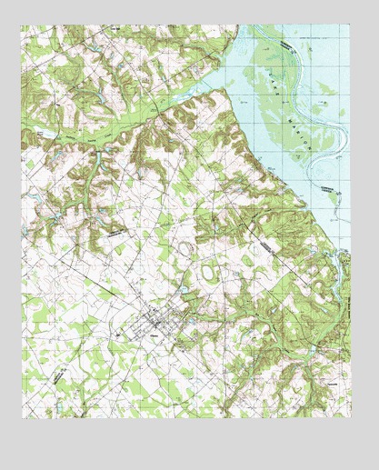 Elloree, SC USGS Topographic Map